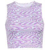 Mall Goth 2021 Baby Tee Tank Crop Top Women
