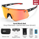 ROCKBROS Polarized Sport Men Sunglasses Road Cycling Mountain Biking Eye Protection