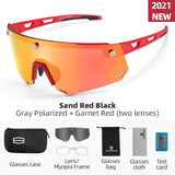 ROCKBROS Polarized Sport Men Sunglasses Road Cycling Mountain Biking Eye Protection